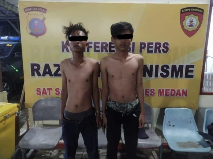 dua_komplotan_geng_motor_diamankan_sat_samapta_polrestabes_medan_usai_tabrak_becak_ini_motifnya