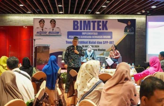 edukasi_sertifikasi_halal_dinas_pmptsp_medan_gelar_bimtek_ke_pelaku_umkm