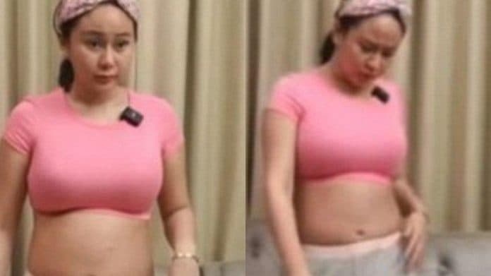 galang_donasi_untuk_persalinan_kondisi_perut_denise_chariesta_terungkap_kehamilannya_hanya_bohong
