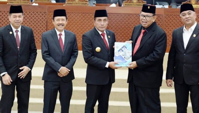 gubsu_laporkan_realisasi_belanja_daerah_sumut_tahun_2022_rp125_triliun
