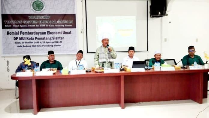 hindari_jeratan_riba_mui_pematangsiantar_gelar_workshop_ekonomi_syariah