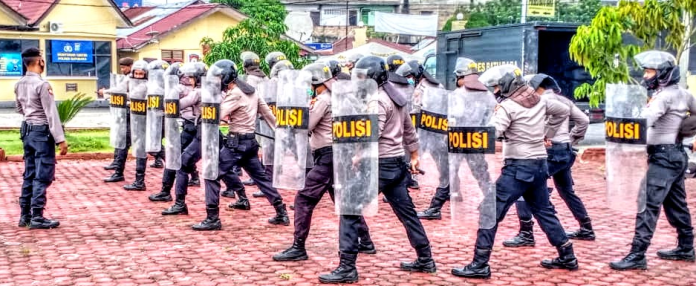 kabag_ops_polres_batu_bara_latih_personil_ton_dalmas