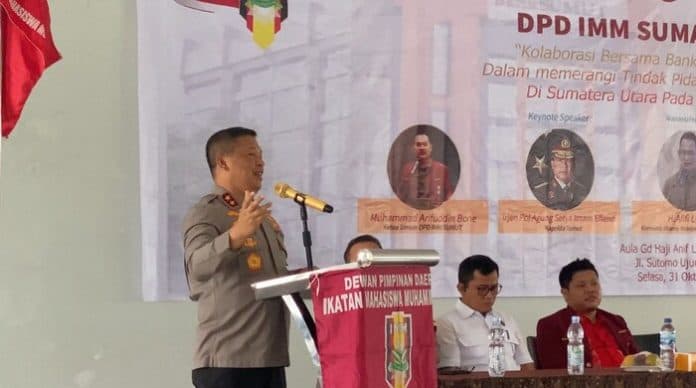 kapolda_sumut_ajak_mahasiswa_bersih_dari_tppu_di_pusaran_pemilu_2024
