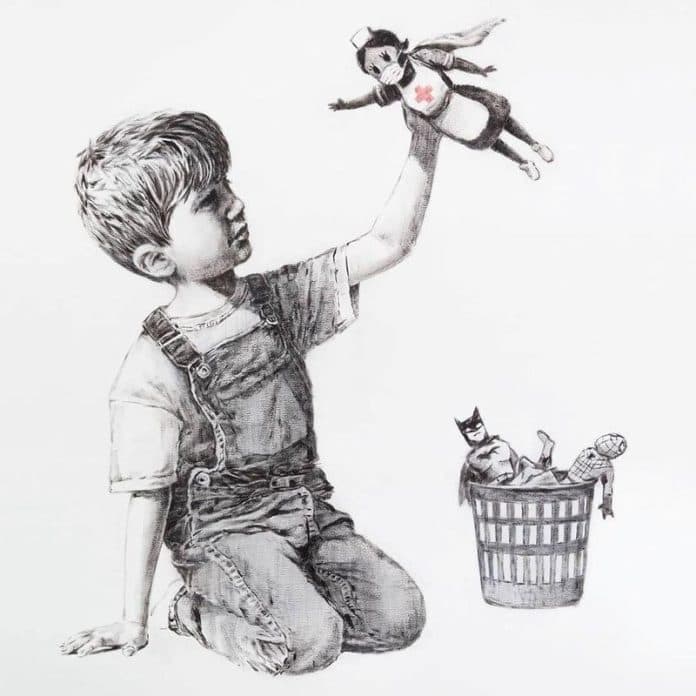 karya_terbaru_seniman_banksy_terinspirasi_dari_covid_19