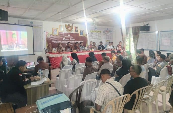 kpu_batu_bara_mulai_rekapitulasi_suara_tingkat_ppk_kapolres_memantau