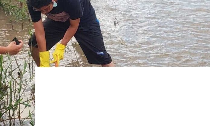 mayat_mr_x_terapung_di_sungai_aek_sigeaon_polisi_selidiki_identitasnya