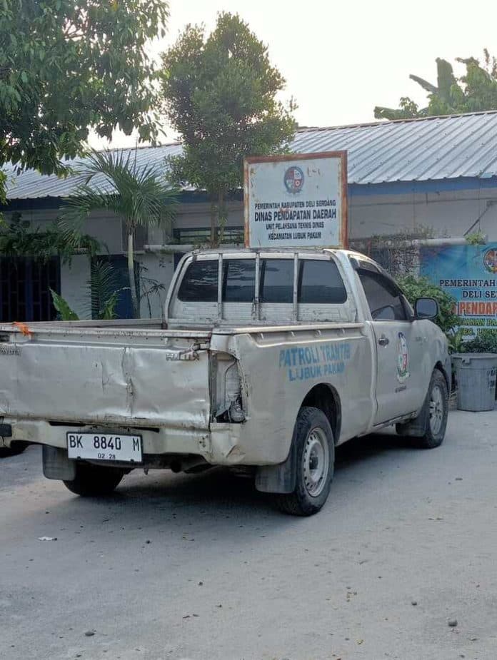 mobil_trantib_rusak_camat_berharap_perbaikan_dilakukan_pemkab_deli_serdang