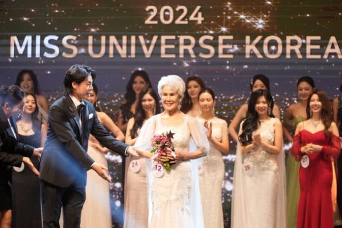 model_81_tahun_jadi_finalis_miss_universe_korea_selatan