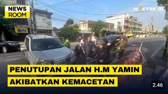 newsroom_penutupan_jalan_hm_yamin_akibatkan_kemacetan