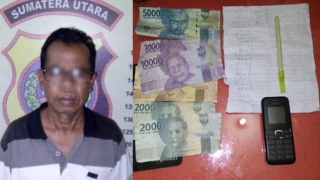 nulis_judi_kim_di_warkop_pria_ini_ditangkap_polsek_siantar_barat