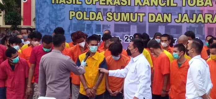 operasi_kancil_toba_poldasu_amankan_147_tersangka_curanmor