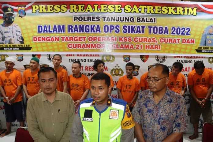 ops_sikat_toba_2022_polres_tanjungbalai_tangkap_14_tersangka_kasus_pencurian