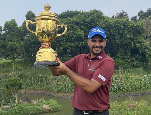 pegolf_india_gaganjeet_bhullar_juara_mandiri_indonesia_open_2022