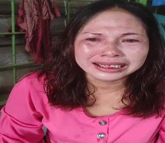 pelaku_penganiaya_mantan_istri_belum_ditangkap_polresta_deli_serdang