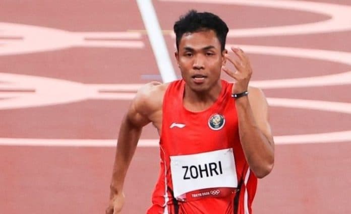pelari_indonesia_zohri_melesat_ke_final_100_meter_asian_games_2022