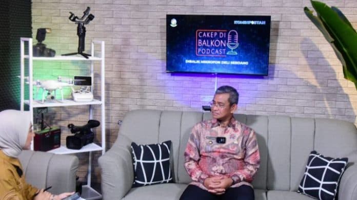 pemkab_deli_serdang_launching_podcast_cakep_di_balkon