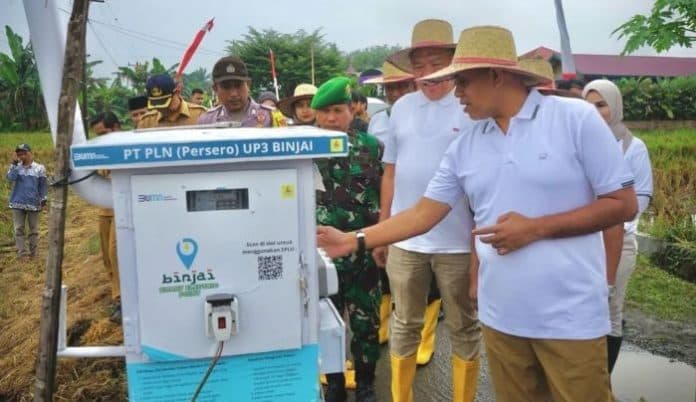 pemkab_langkat_dan_pln_launching_program_listrik_masuk_sawah