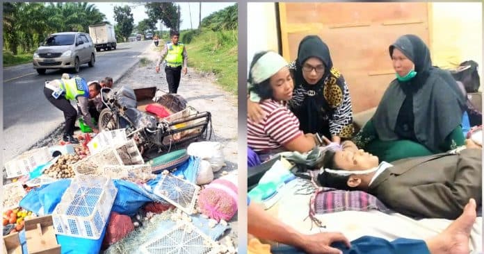 pengendara_beca_tewas_ditabrak_dua_minibus_di_jalinsum_batu_bara
