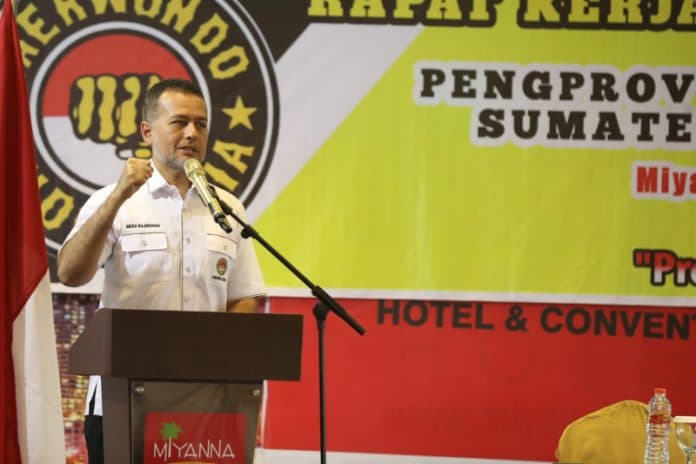 pengprov_ti_sumut_gelar_raker_mantapkan_taekwondo_di_pon_2024