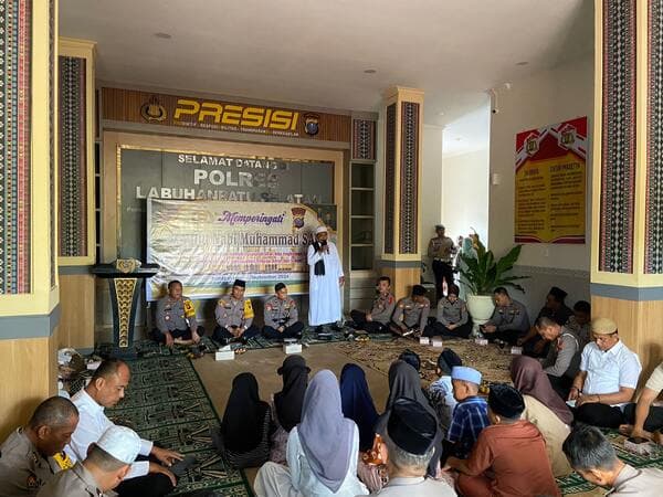 peringatan_maulid_nabi_polres_labusel_bahas_toleransi