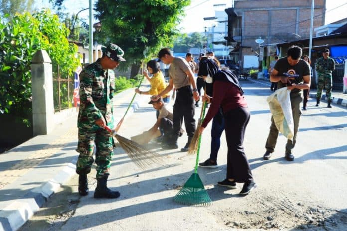 persiapan_f1h2o_polres_samosir_gelar_kurve_bersama