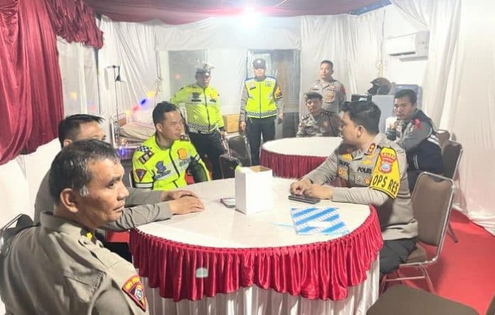 pesan_kapolres_batu_bara_ke_anggota_yang_tugas_amankan_mudik