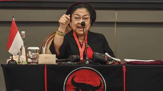 pidato_megawati_di_hut_pdip_ancam_bakal_pecat_kader