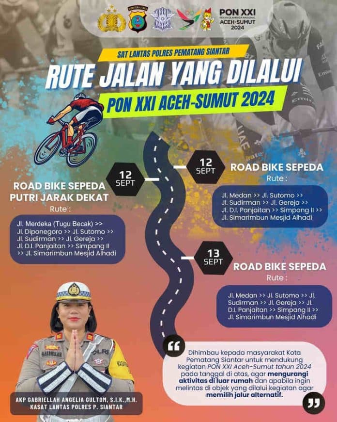 polres_siantar_terapkan_rekayasa_lalin_balap_sepeda_pon_kasat_ikuti_arahan_personel