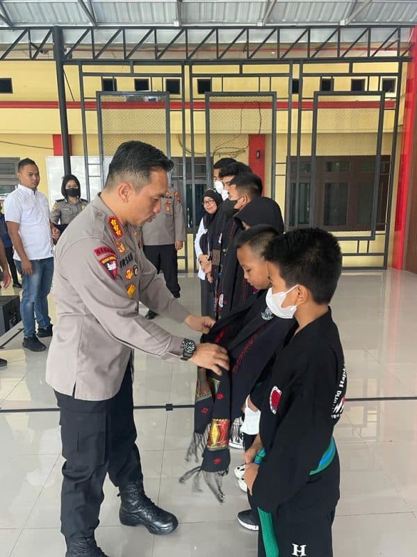 polresta_deli_serdang_lepas_atlet_hapkido_di_kejurnas_sumbar