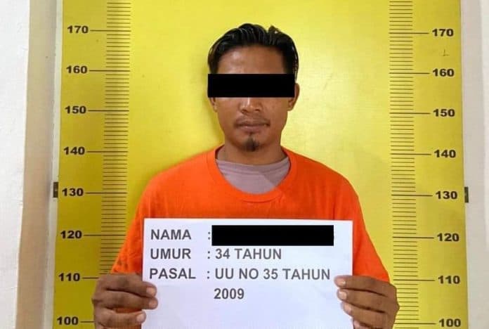 pria_pemilik_sabu_diamankan_tim_polsek_kotapinang