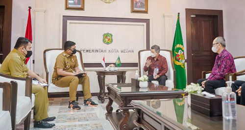 program_siap_qris_bi_sumut_di_4_pasar_di_medan_didukung_pemko