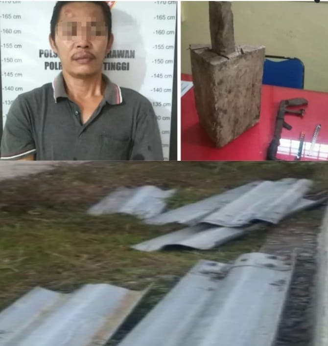 pt_hutama_karya_serahkan_pelaku_pencurian_besi_ke_polsek_dolok_merawan
