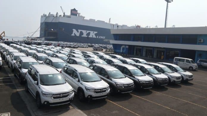 ratusan_unit_suzuki_xl7_hybrid_buatan_indonesia_diekspor_ke_amerika