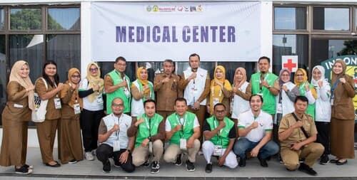 rsu_haji_medan_tangani_121_atlet_dan_official_selama_pon_xxi_aceh_sumut_2024