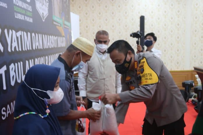 sambut_ramadhan_kapolres_deli_serdang_santuni_anak_yatim