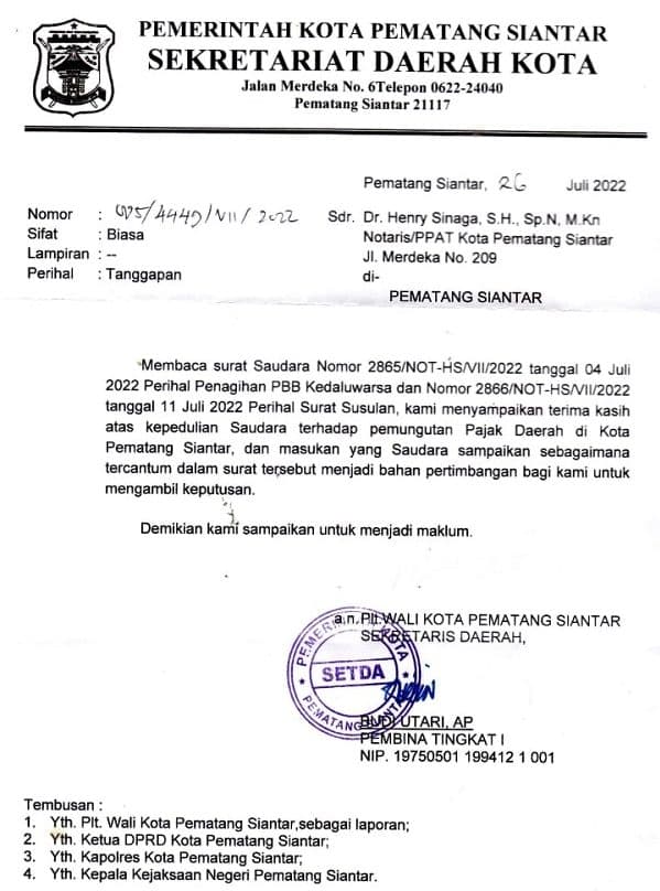 sekda_balas_surat_drhenry_sinaga_setelah_kasus_pbb_kedaluwarsa_ditangani_penyidik_polres_siantar