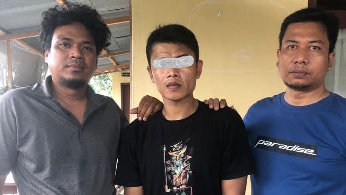 terduga_bandar_sabu_tidak_berkutik_saat_ditangkap_personel_polres_simalungun