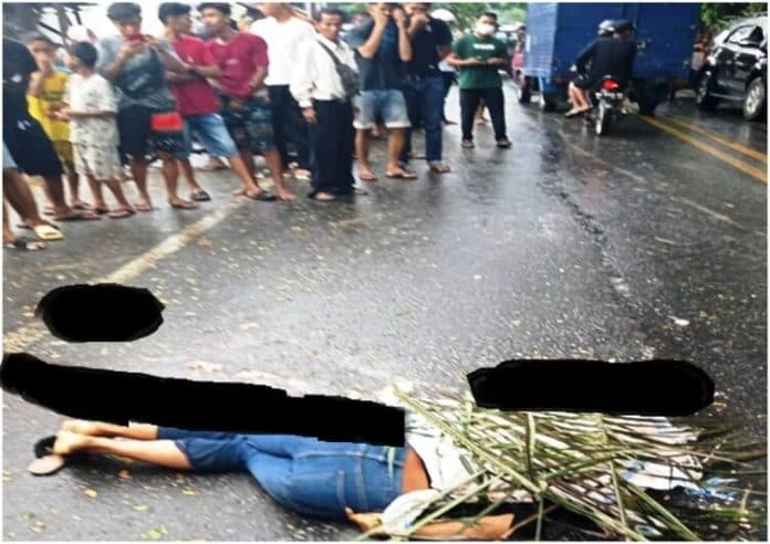 terjatuh_pengendara_wanita_tewas_dilindas_truk_tangki_di_tebing_tinggi