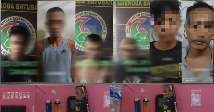 ungkap_kasus_narkoba_polres_batu_bara_ringkus_6_tersangka_berikut_sejumlah_sabu