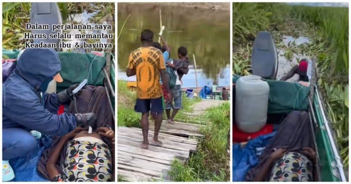 viral_perjuangan_bidan_di_papua_tempuh_jalur_sungai_yang_sulit_dilalui_selama_belasan_jam