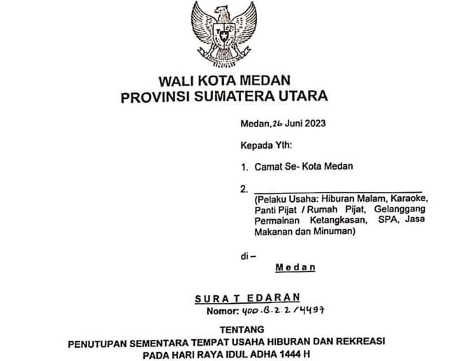 wali_kota_medan_keluarkan_se_seluruh_thm_wajib_tutup_saat_lebaran_idul_adha