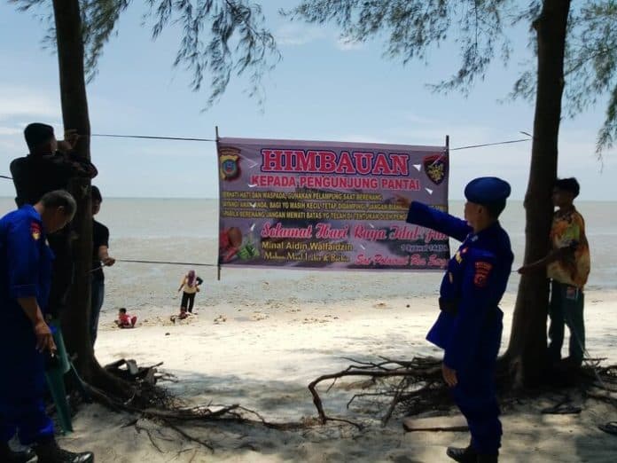 waspadai_musibah_di_objek_wisata_satpol_airud_polres_sergai_buat_imbauan