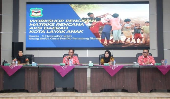 wujudkan_kota_layak_anak_pemko_siantar_gelar_workshop_pengisian_matriks_rad