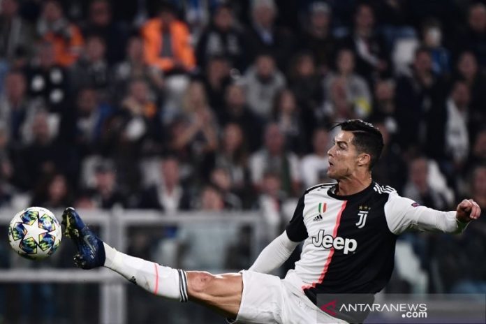 Pemain depan Juventus Cristiano Ronaldo. ANTARA/AFP/Marco Bertorello/aa. (AFP/MARCO BERTORELLO)