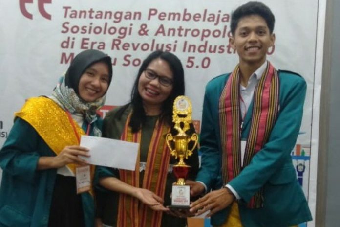 Mahasiswa Universitas Negeri Medan meraih prestasi internasional pada ajang Indonesia Invention and Inovation Promotion Association (INNOPA) 2019. (ANTARA/HO)