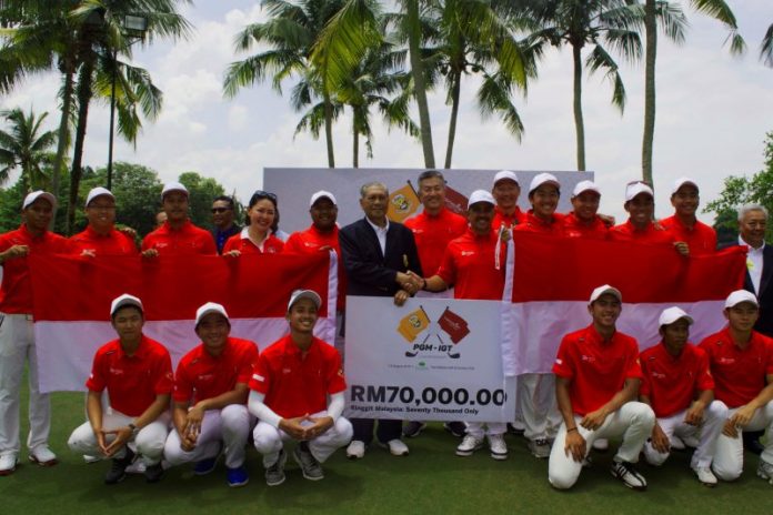 :Tim Indonesian Golf Tour siap berlaga di turnamen beregu IGT-PGM 2019 (ANTARA/HO/OB Golf/Mistar)