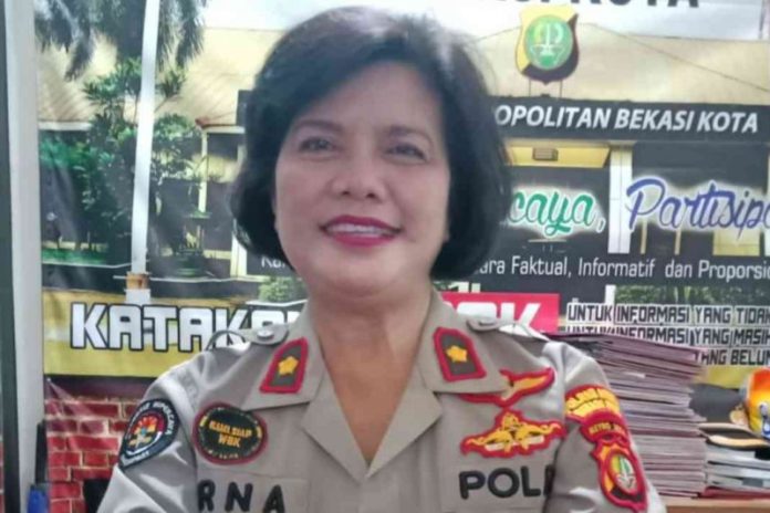 Kasubbag Humas Kepolisian Resor Metropolitan Bekasi Kota, Kompol Erna Ruswing Andari. (Foto: Pradita Kurniawan Syah/Mistar).