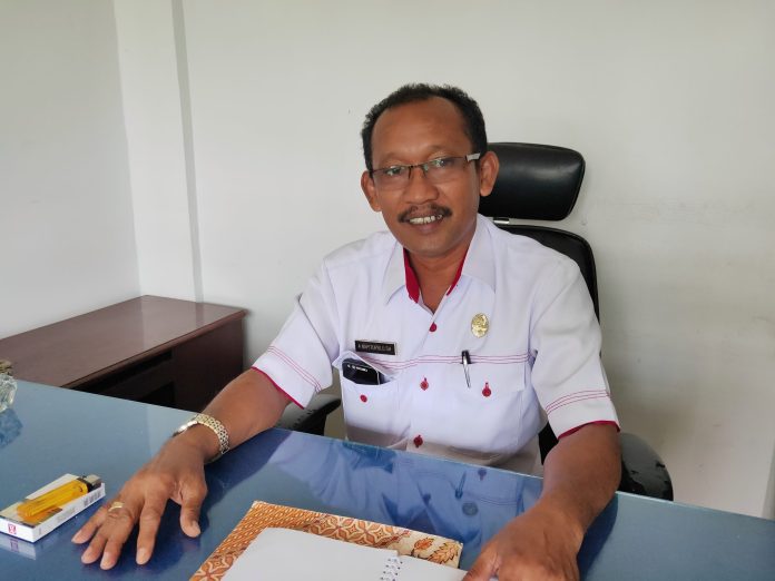 Sekretaris Dinas Pariwisata dan Kebudayaan Kabupaten Simalungun A. Napitupulu.(f:mistar/roland)