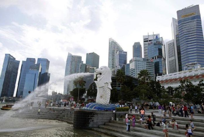 Singapura siap-siap menghadapi resesi menyusul epidemi virus korona. (f:ist/mistar)