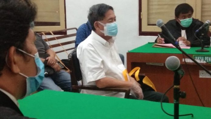 Persidangan Kasus Tan Ben Chong di PN Medan. (f:ist/mistar)